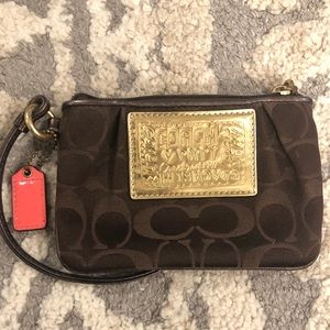 Coach wristlet